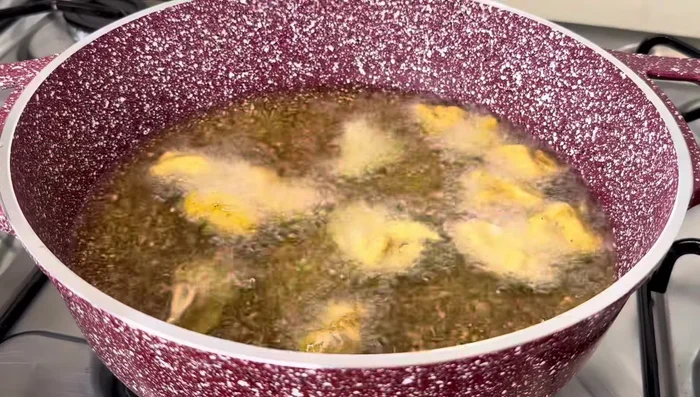 Fry the chicken: Heat cooking oil in a pot. Add the battered chicken pieces and fry until golden brown and crispy. Avoid overcrowding the pot.