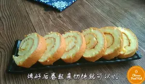 Soft Sponge Cake Roll Recipe: Easy Breakfast Swiss Roll