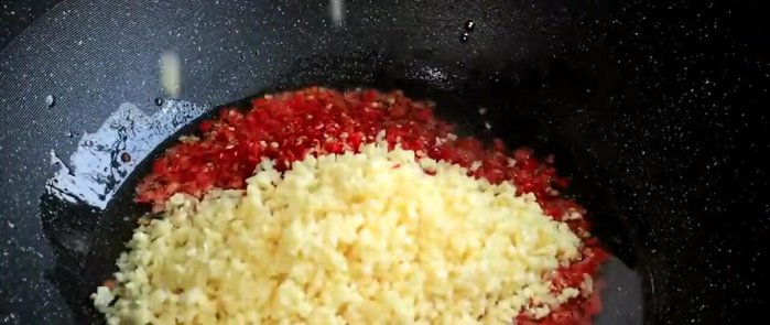 Continue cooking the sauce.