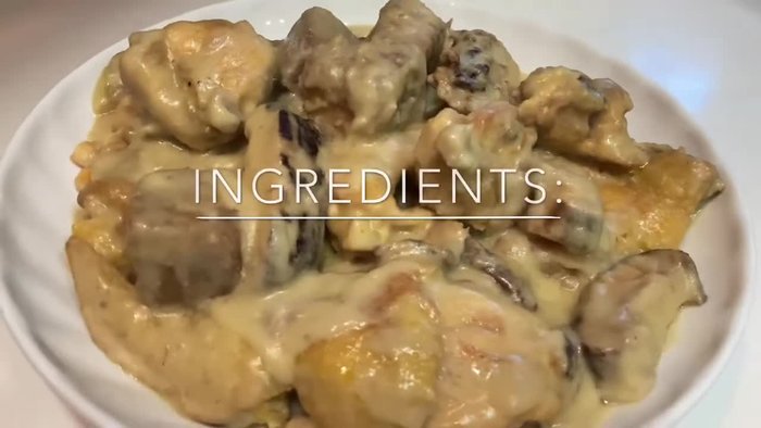 Prepare the chicken and taro.