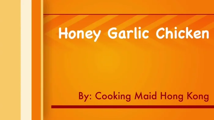 In a bowl, whisk together honey, garlic, soy sauce, ginger, and cornstarch. (Note: Specific quantities would need to be added from the video itself, as they are not in the transcript).