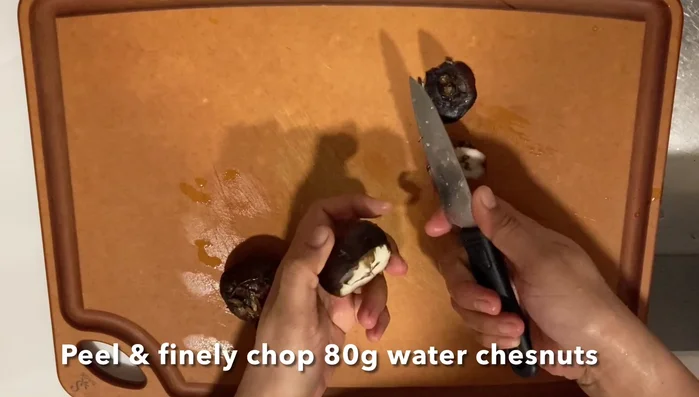 Shape the mixture into small balls.