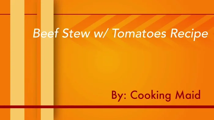 Prepare the beef: Cut into cubes.