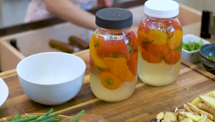 Make pickled chilies: Prepare sweet and spicy chili versions.