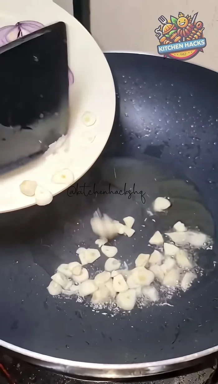 Add garlic.